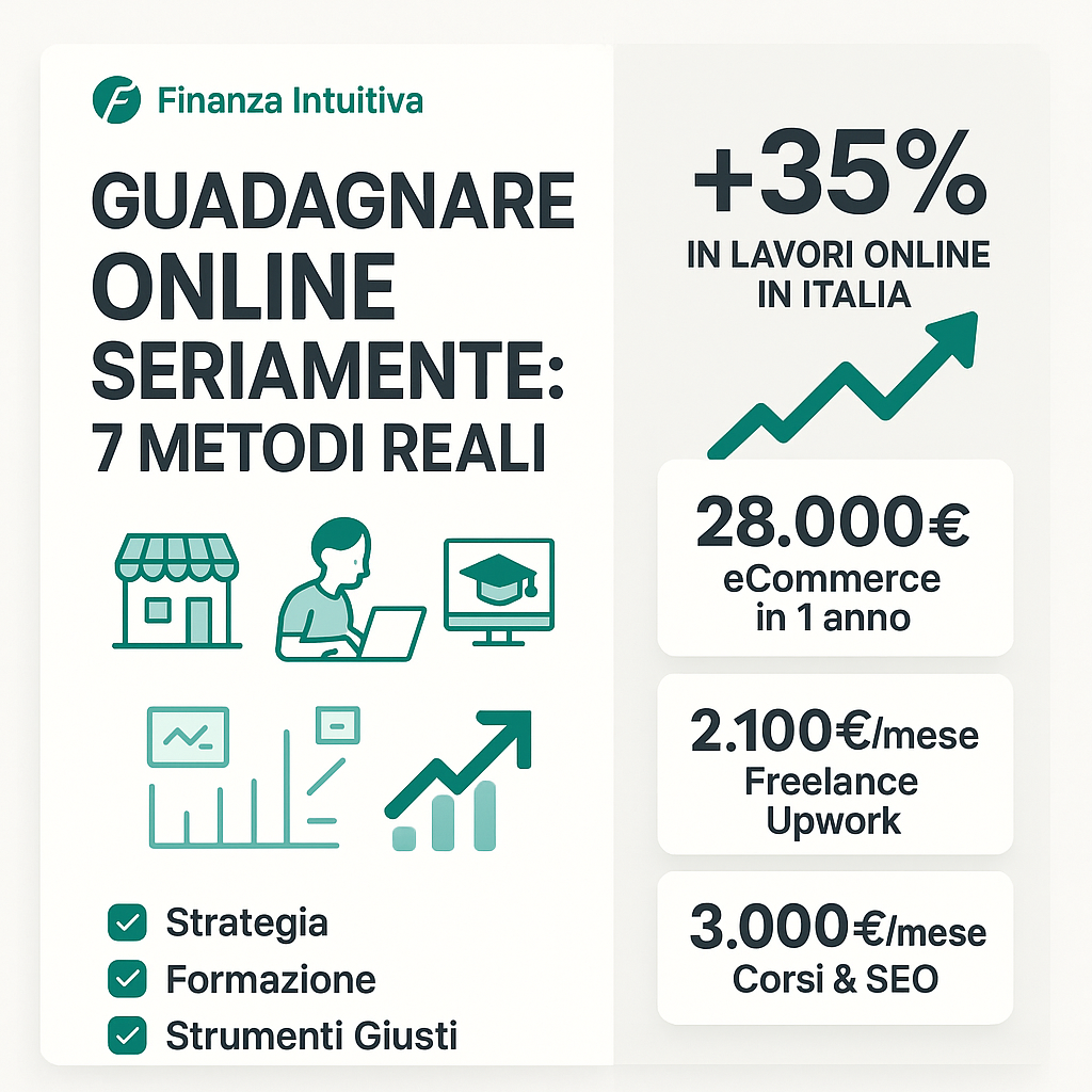 Come guadagnare online con intelligenza artificiale: 7 metodi top