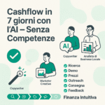 Guadagna con AI senza competenze: Cashflow in 7 giorni