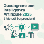 Guadagnare con Intelligenza Artificiale 2025: 5 Metodi Sorprendenti