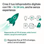 Come creare infoprodotti con intelligenza artificiale