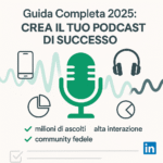 Crea il Tuo Podcast di Successo: Guida Completa 2025