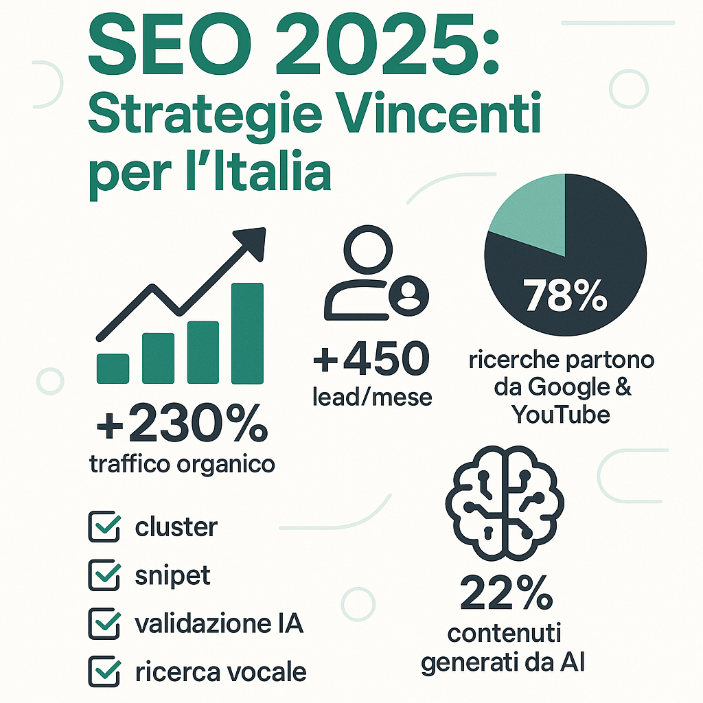 SEO 2025: Strategie Vincenti per il Mercato Italiano