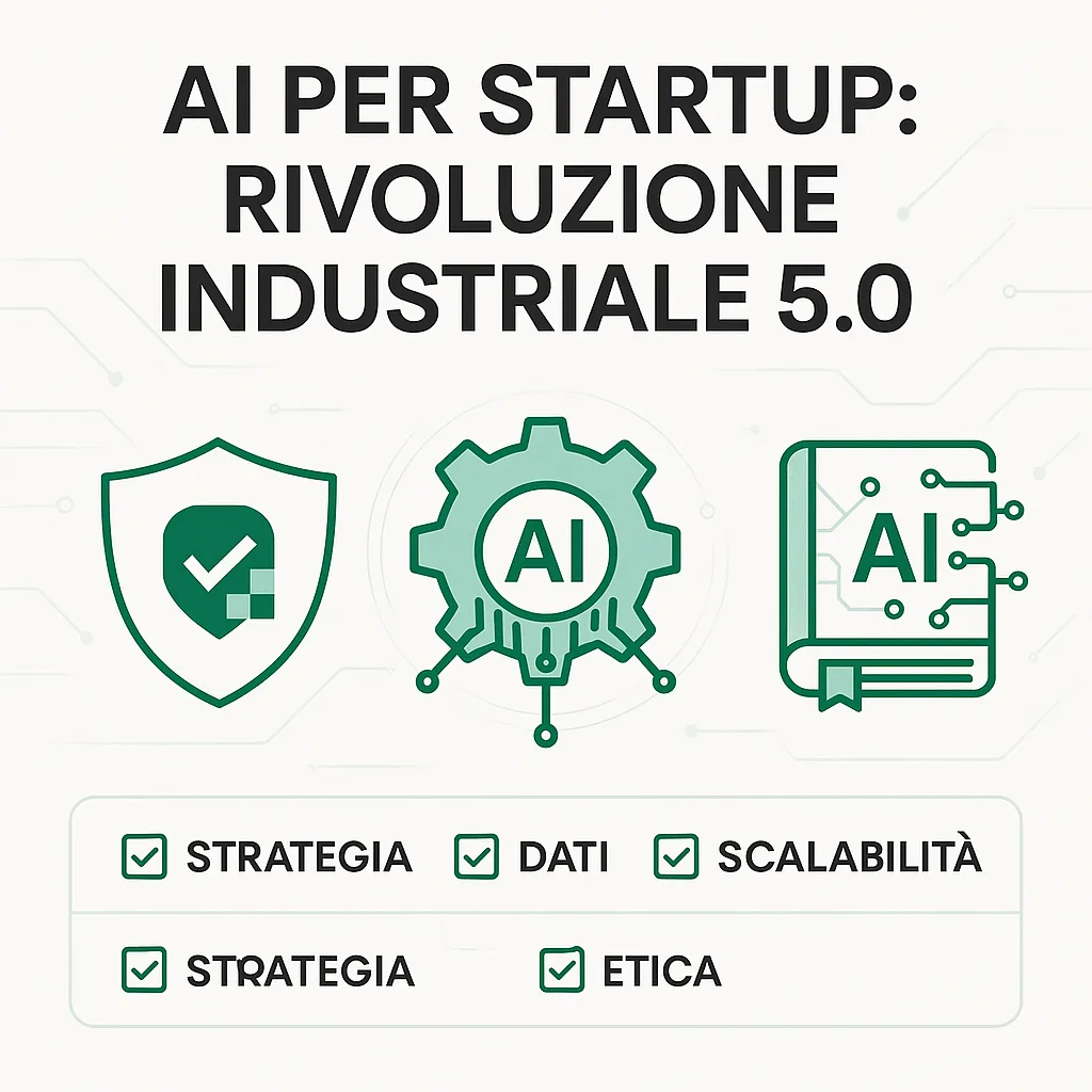 AI per Startup: Rivoluzione Industriale 5.0 in Italia
