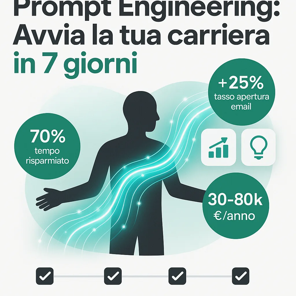 Consulenza Prompt Engineering: Avvia la tua carriera in 7 giorni